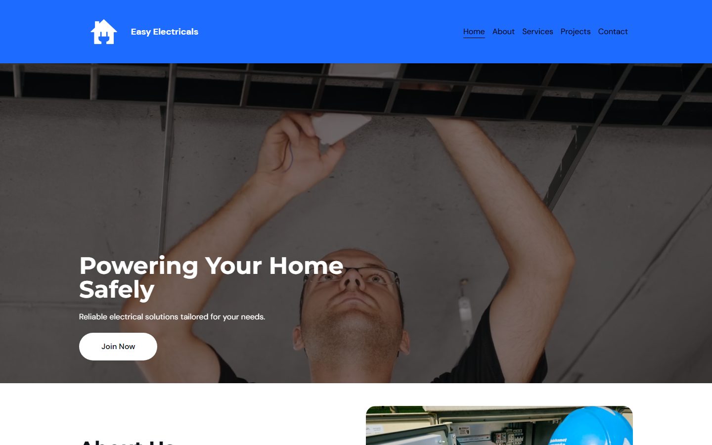 Easy Electricals — demo website by Boyne Digital